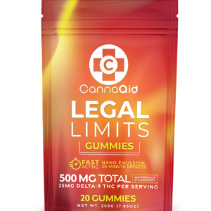 Delta-9 THC Gummies - Legal Limits 25mg
