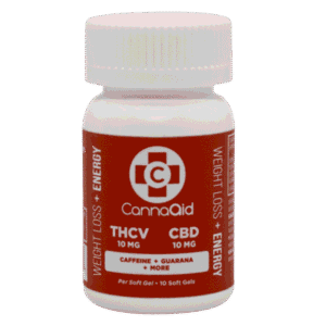 THCV + CBD Weight Loss and Energy Vegan Soft Gels - 200mg