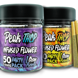 Peak THCP Infused 1G Prerolls - Party Pack (50ct)