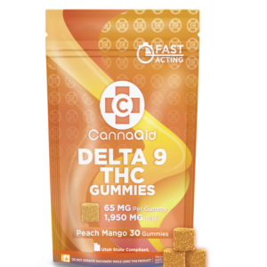 Delta-9 THC Gummies - Peach Mango (1,950mg)